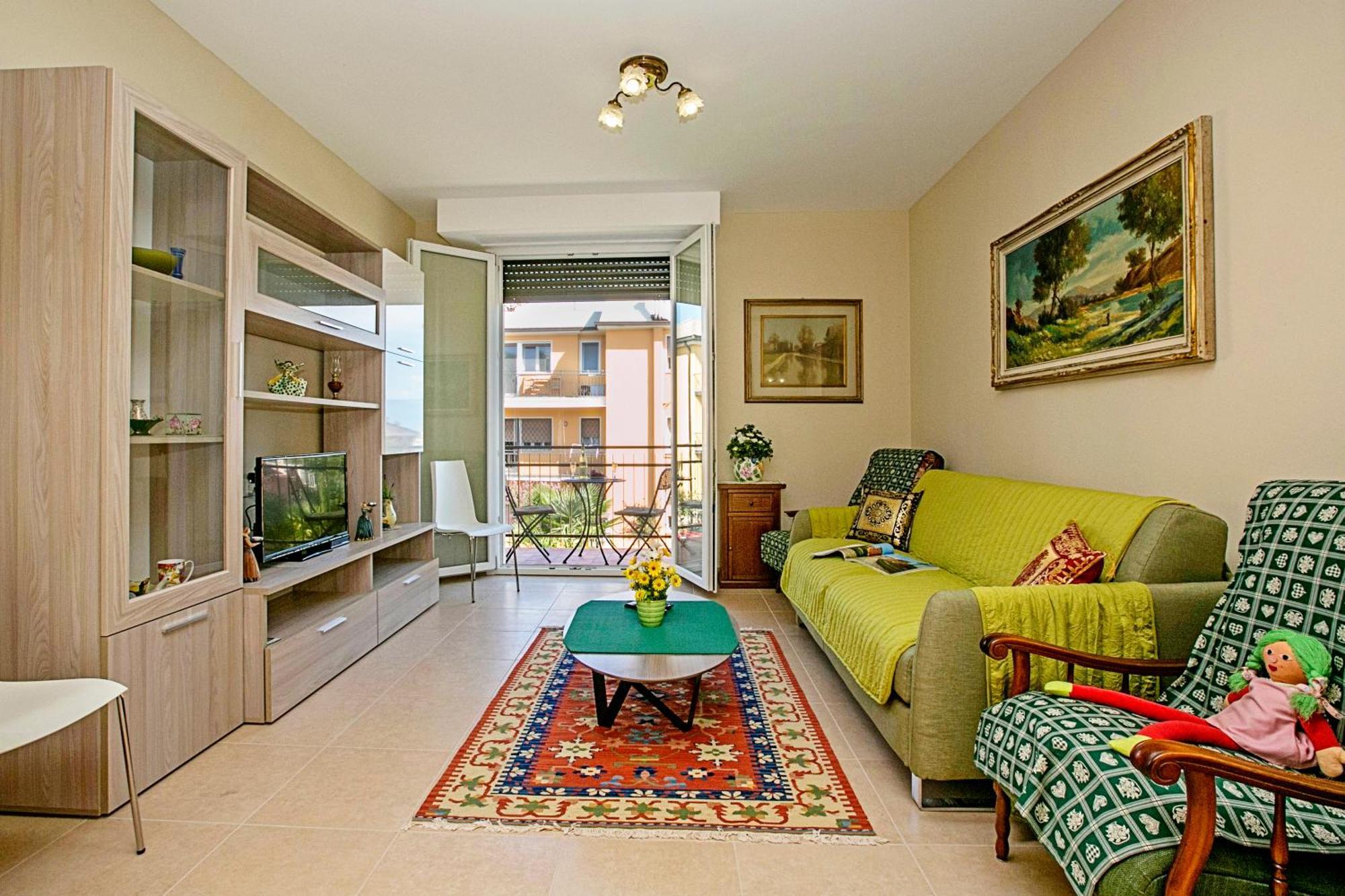 Villa Mimosa - Appartamento 2 - Happy Rentals 代森扎诺-德尔加达 外观 照片