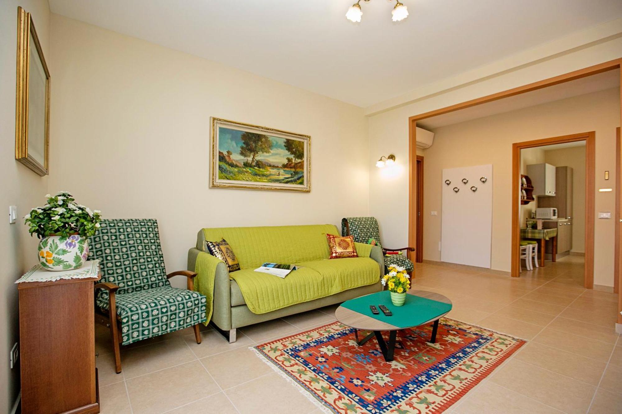Villa Mimosa - Appartamento 2 - Happy Rentals 代森扎诺-德尔加达 外观 照片